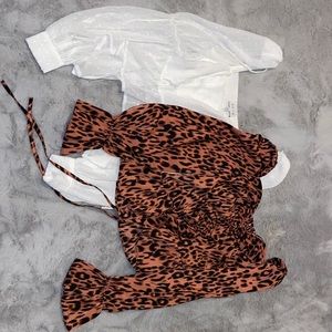 2 piece flowy long sleeve shirts
